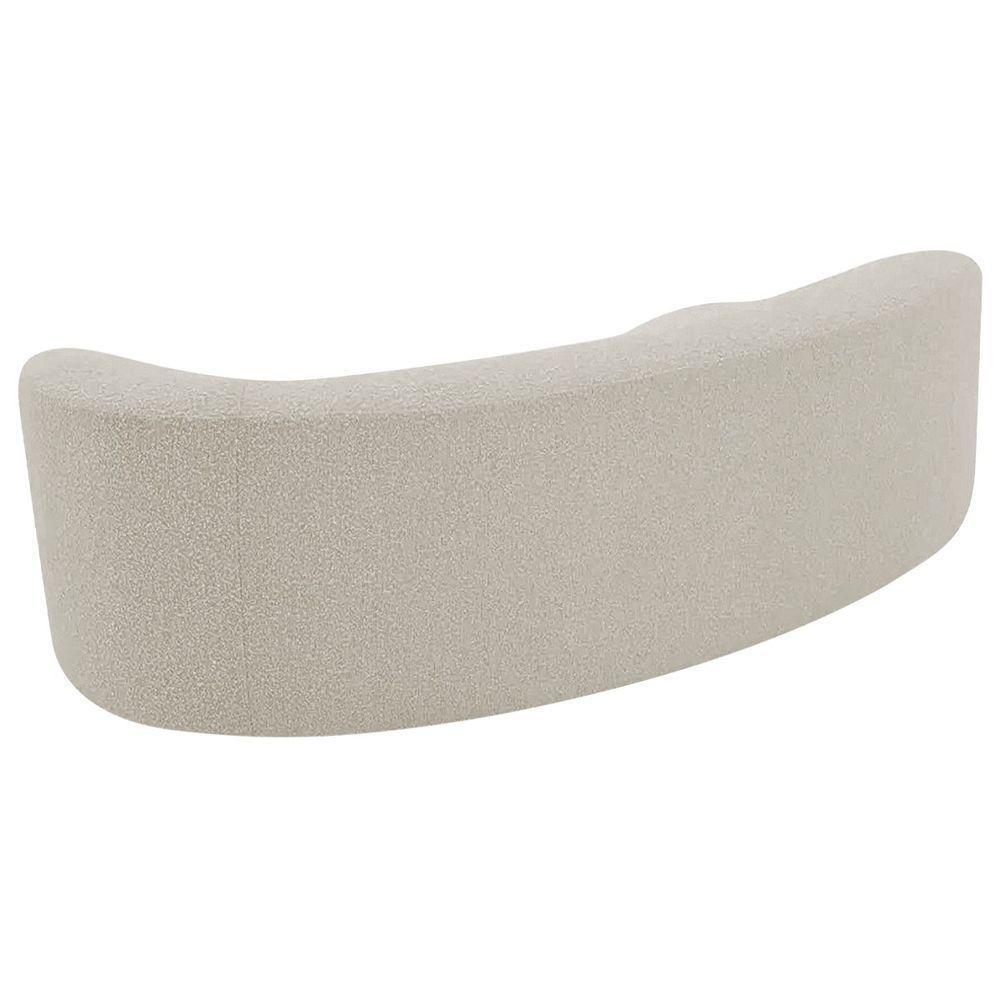 Divã Recamier Orgânico Tokyo 200cm Lado Esquerdo Linho Verde - 6