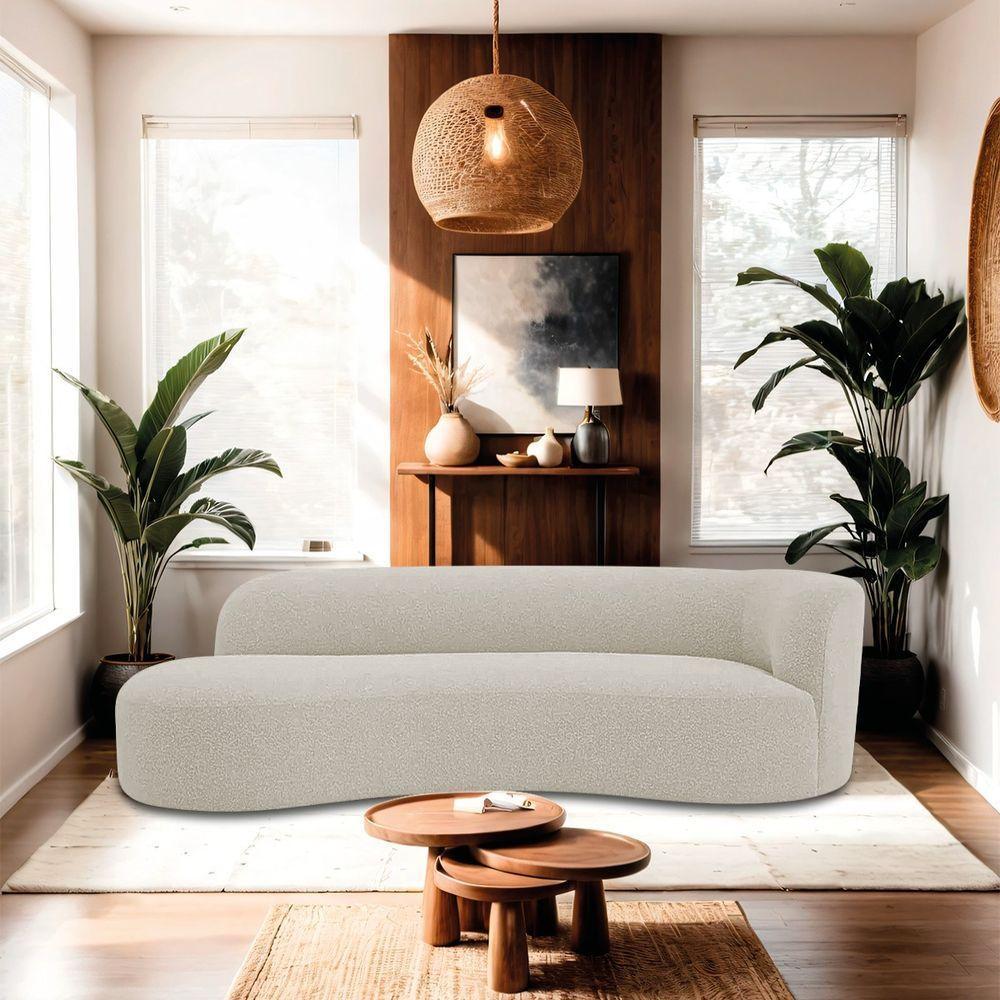 Divã Recamier Orgânico Tokyo 160cm Lado Esquerdo Linho Azul Royal - 3