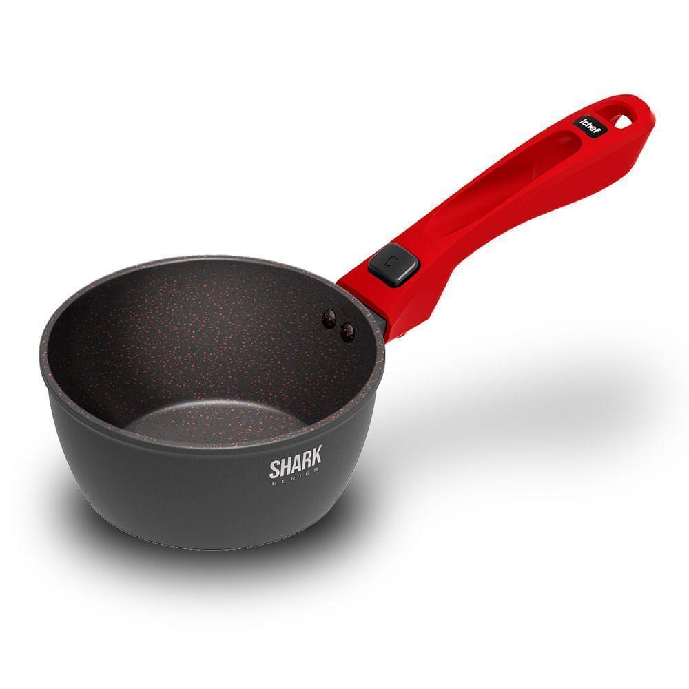 Panela Ichef Ultra Sauce Vermelha Shark Series 16Cm | Vermelho - 2