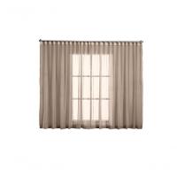 Cortina Voil Tecido 2,80x2,30 Para Trilho Suíço - 1