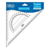 Esquadro Escolar N.26 45 Graus Académie Tilibra - 1