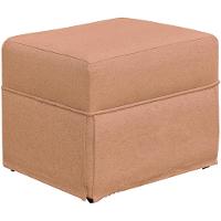 Poltrona E Puff Helena P02 Capitonê Linho Rosê - 5