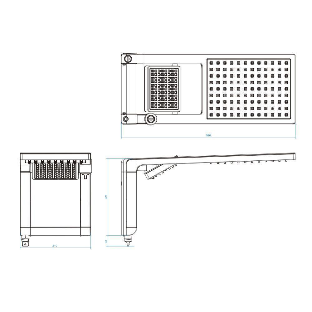 Ducha Chuveiro Acqua Duo Alta Vazão Lorenzetti Matte Black 220V - 2