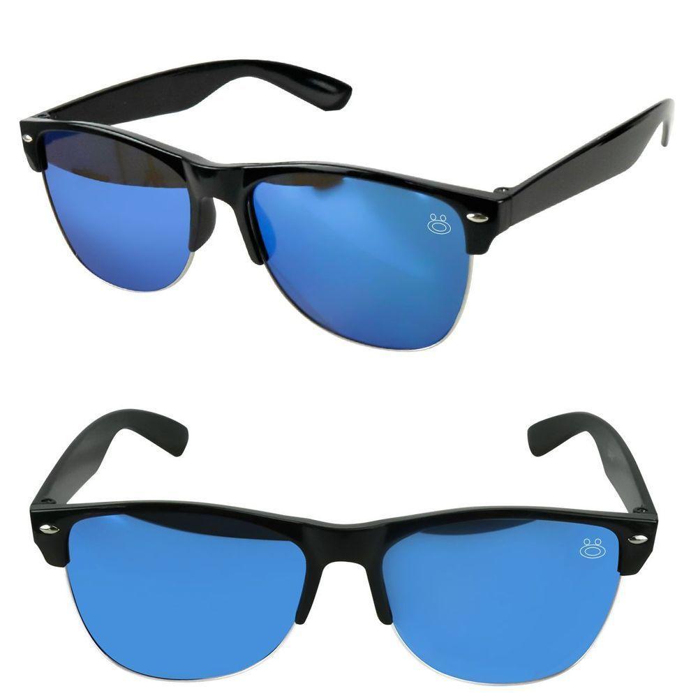 Clubmaster Verão Oculos Sol Masculino Proteção Uv Case - 2