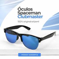 Clubmaster Verão Oculos Sol Masculino Proteção Uv Case