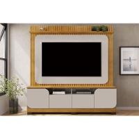 Home P-tv Até 65 Polegadas Vogue Ripado C- Prateleira E Nichos 182x183cm Cedro-bali Dj Móveis - 1