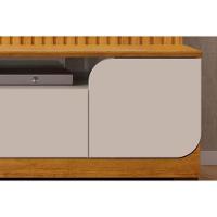 Home P-tv Até 65 Polegadas Vogue Ripado C- Prateleira E Nichos 182x183cm Cedro-bali Dj Móveis - 2