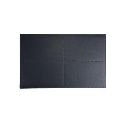 Lugar Americano Retangular Preto Pvc 45x30cm Cromus