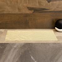 Jogo Americano Retangular Mesa Lugar Pvc Antiderrapante Flex Bege 45x30cm Lyor 1unidade - 7