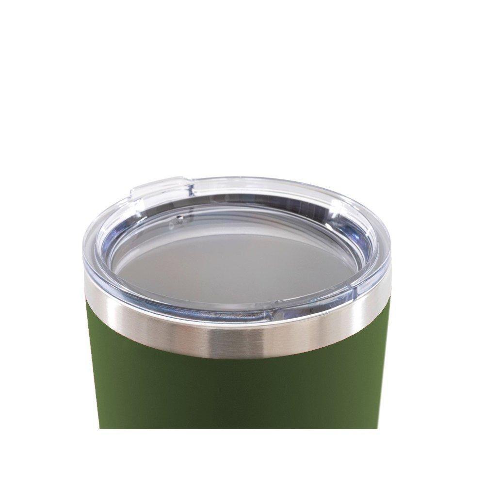 Copo Termico Tumbler 887ml Qgk Verde Militar Com Tampa - 3