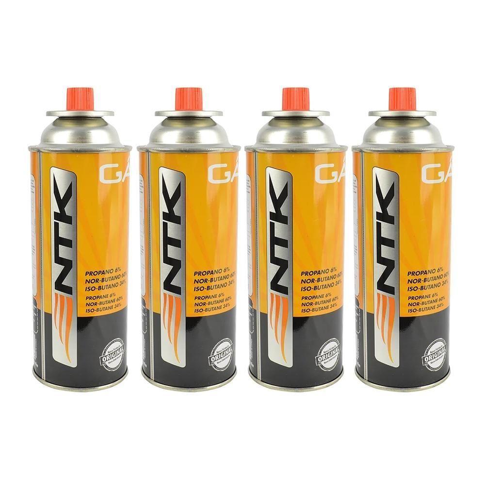 Refil Gas Para Fogareiro Campgas Com 4 Und - Nautika - 1