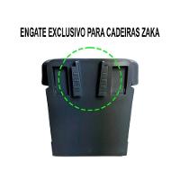 Porta Copo Para Cadeira De Praia Cinza - Zaka - 3