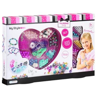 Kit De Pulseiras E Miçangas Lovely - My Style - Multikids -