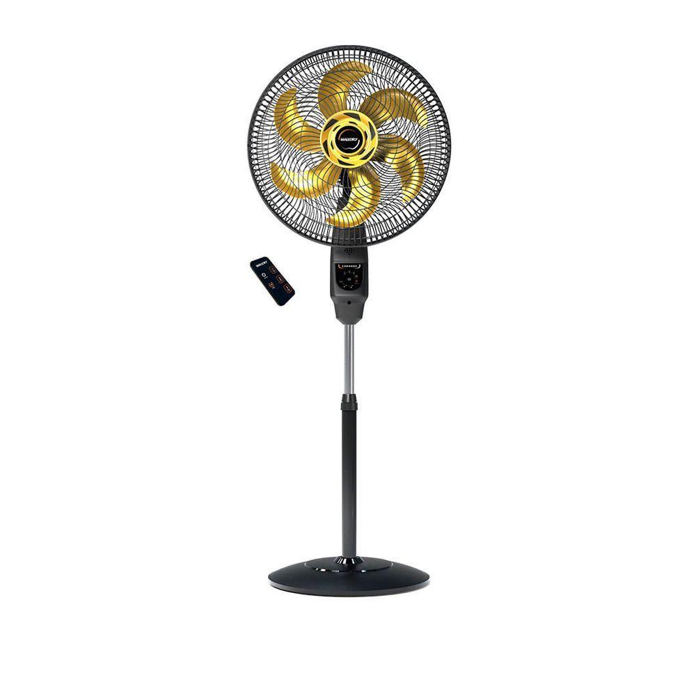 Ventilador De Coluna Mallory Chronos 40 Cm Preto E Dourado 127V - 1