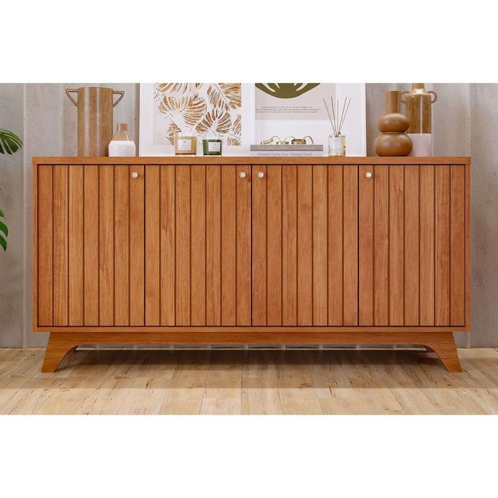 Buffet De Sala Jantar Isa 4 Portas Cinamomo - Cimol - 1