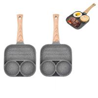 Frigideira Antiaderente Kit 2 Buracos Para Ovos 18cm - 4479389626839 - 1