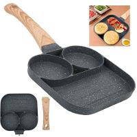 Frigideira Antiaderente 3 Ou 4 Partes Ovos Carne Hambúrguer - 1