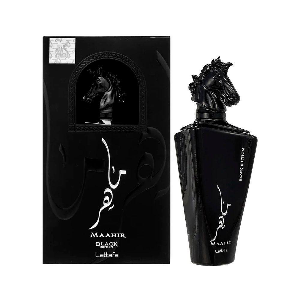 Perfume Maahir Black Lattafa Eau De Parfum Unissex 100ml - 1