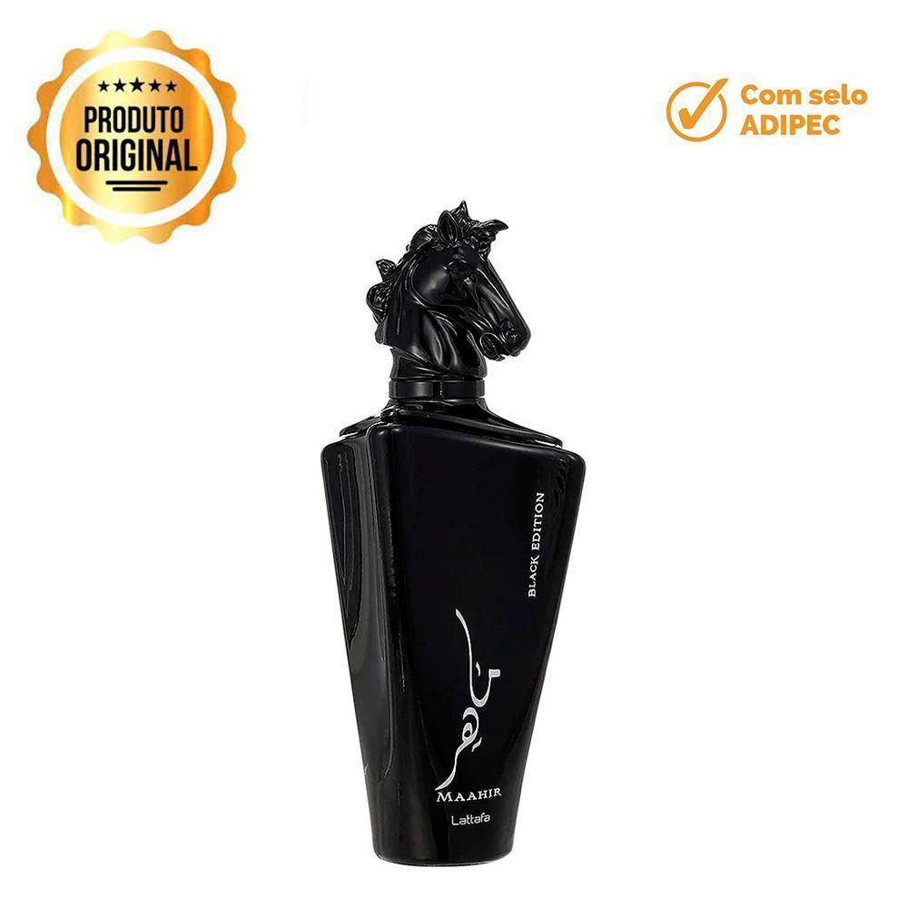 Perfume Maahir Black Lattafa Eau De Parfum Unissex 100ml - 6