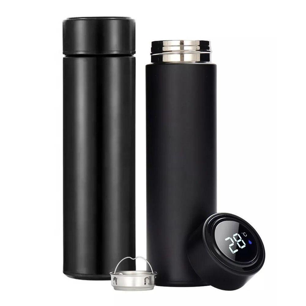 Garrafa Térmica Em Aço Inox Com Termômetro Led Digital - 1