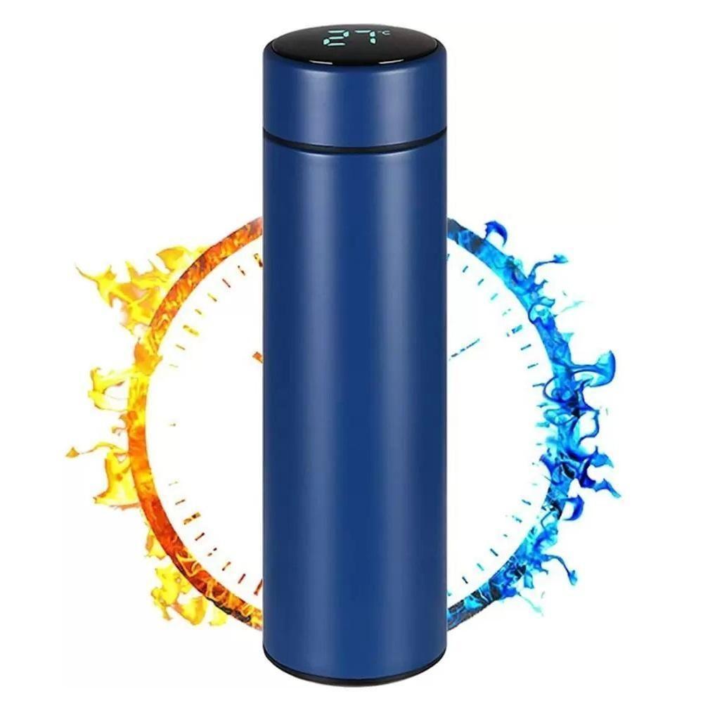 Garrafa Térmica Em Aço Inox Com Termômetro Led Digital - 2