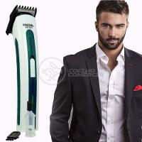 Máquina De Cortar Cabelo Barba Pelos Pezinho Portátil Nhc-3780 Bivolt Recarregável Verde - Nova 1 - 7