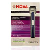 Máquina De Cortar Cabelo Barba Pelos Pezinho Portátil Nhc-3915 Bivolt Recarregável Azul - Nova - 10