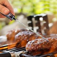 Termômetro Culinário Cozinha Digital Com Espeto Alimentos E Líquidos Mede -50ºc A +300ºc