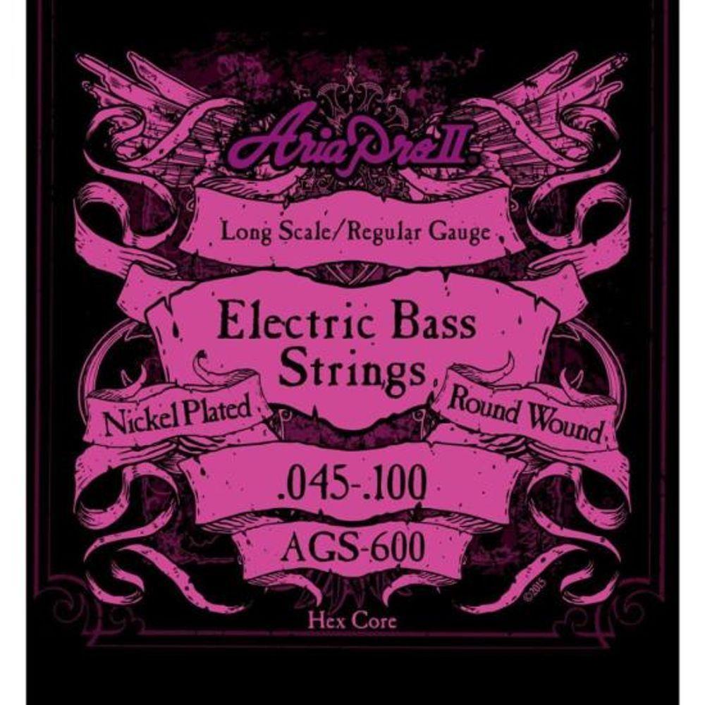 Encordoamento Para Baixo 4 Cordas .045 Ags600 Aria Pro Ii. - 1