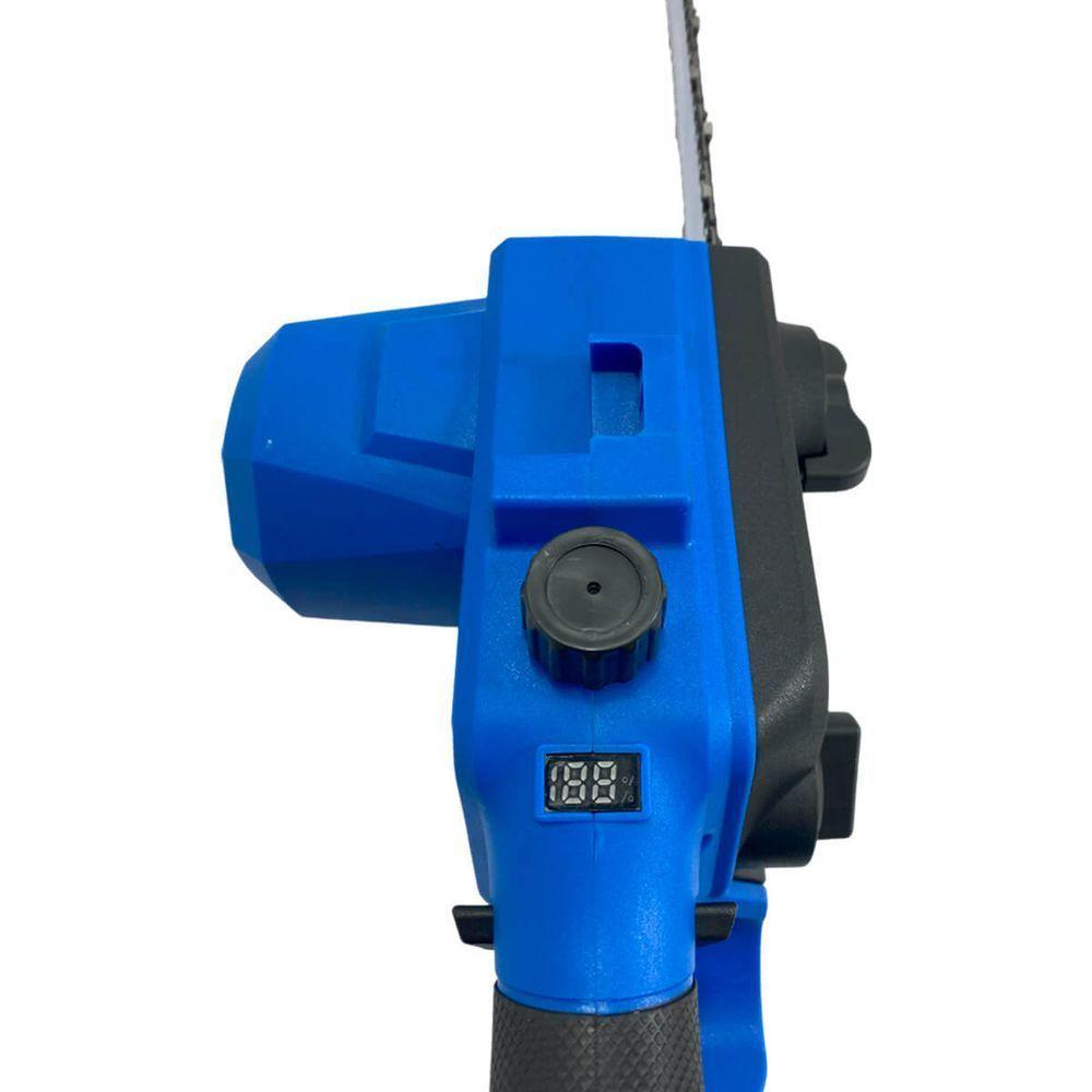 Motosserra Elétrica Portátil 12 Polegadas Brushless Com Led E Bateria 48v - 6