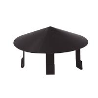 Lareira De Meio Com Kit Instalação Preto Fornos Pinhal - 2