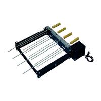 Kit Giratório Baixo Para Churrasqueira Com 06 Espetos Bivolt - 2