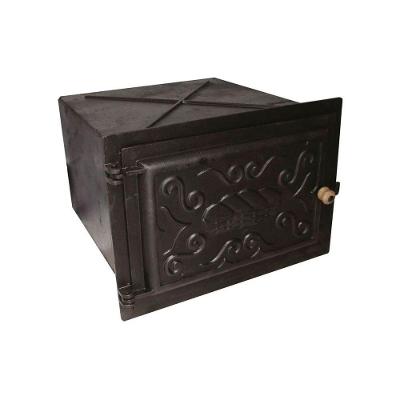 Forno Em Ferro Fogão A Lenha Grande Porta Ferro 50X46X31Cm