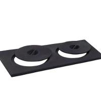 Chapa Fogão a Lenha Libaneza Comum 2 Furos - 1