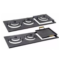 Chapa para Fogão a Lenha 3 Furos com Redução e Picanheira - 1