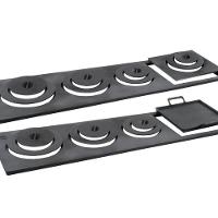 Chapa Redução Fogão a Lenha Libaneza 4 Furos com Bifeteira - 1