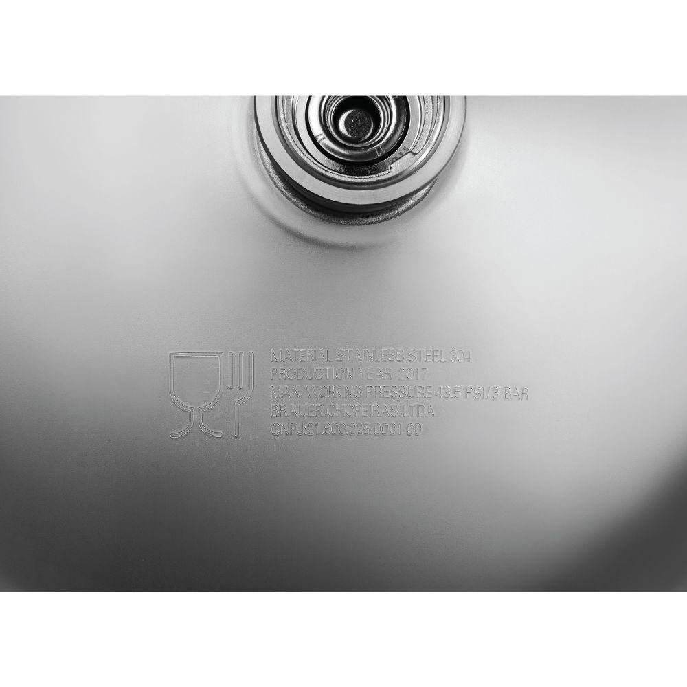 Barril Inox 15 Litros Modelo Slim Chopeiras Eltz - 4