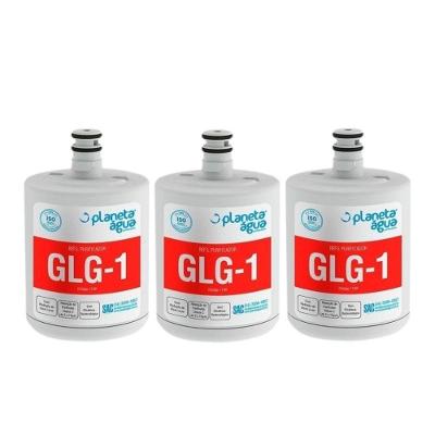 Kit 3 Refil Filtro Compatível com Geladeira Refrigerador Lg