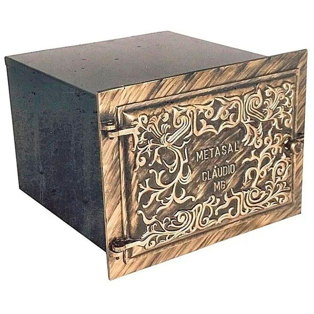 Forno Pesado para Fogão a Lenha Ouro N08 2mm 50x48x34cm - 1