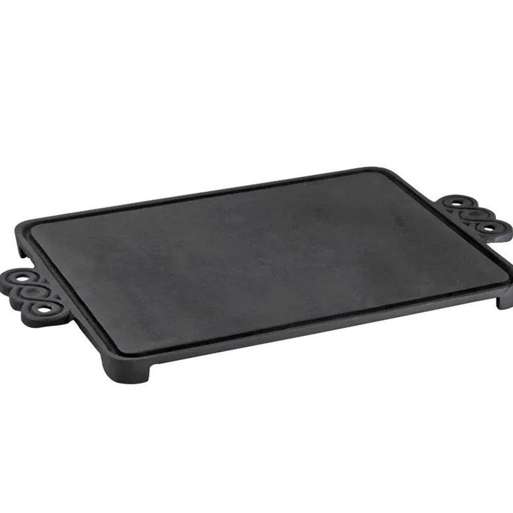 Bifeteira Chapa Em Ferro Fundido 25x41Cm Libaneza - 1