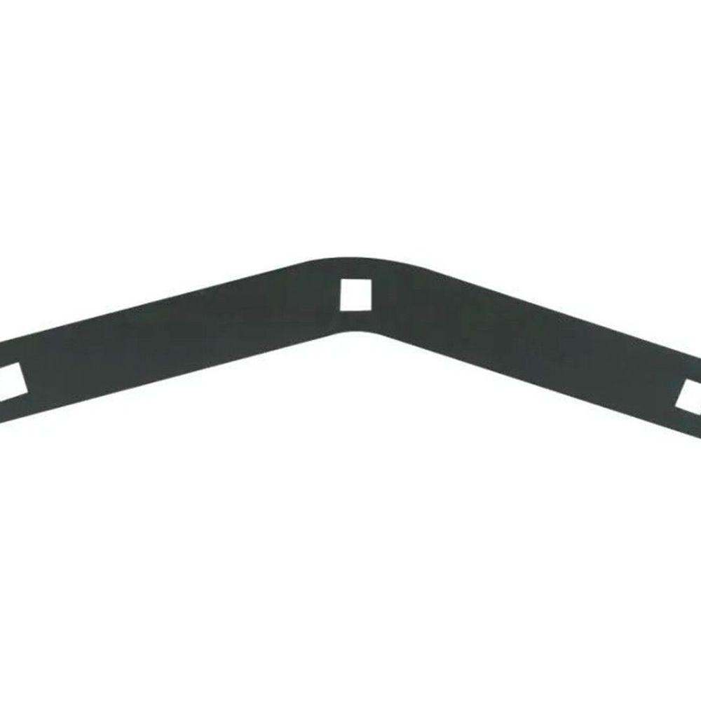 Chapa de Emenda Meia Lua (par) 3/16 X 1.1/2 39,5cm Quadrada - 1