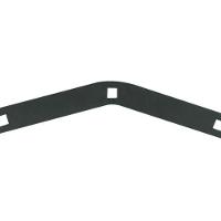 Chapa de Emenda Meia Lua (par) 3/16 X 1.1/2 39,5cm Quadrada - 1