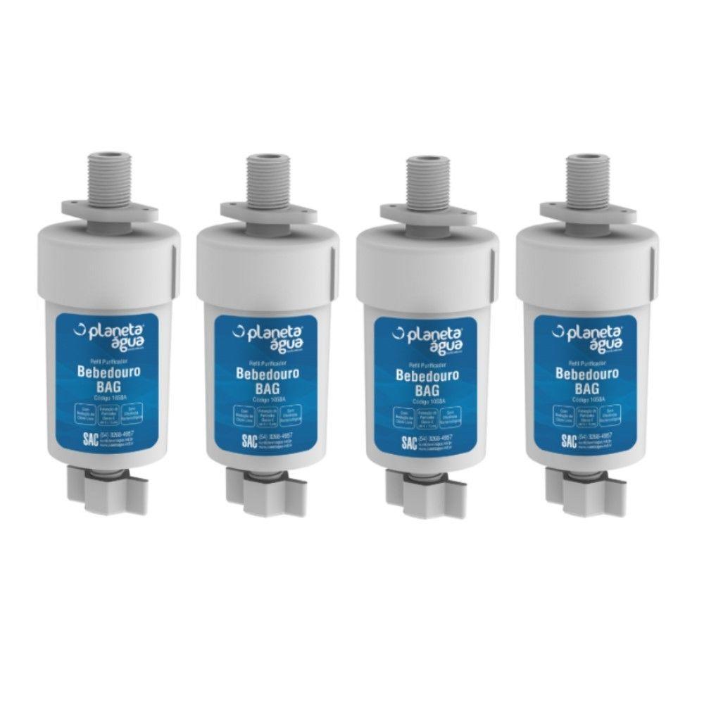 Kit Refil Filtro Planeta Água Bag Compatível com Bebedouros - 2