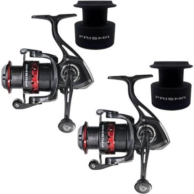 Kit 2 Molinete Marine Sports Prisma Fd 2000 + Carretel Extra