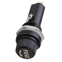 Porta Fusível De Vidro 5x20mm Preto - 2