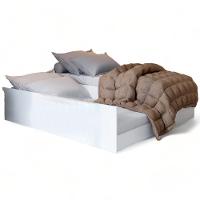 Cama Bibox Solteiro Matrix Branco Com 02 Colchões Tebarrot - 3