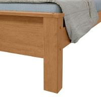 Cama Solteiro Bibox 2 Gavetas Athenas - Lopas Amendoa Clean. - 3