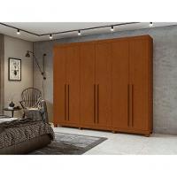 Guarda-roupas Casal Bertha 6 Portas 4 Gavetas Sem Espelho Com Pés - Lopas Frassino - 7