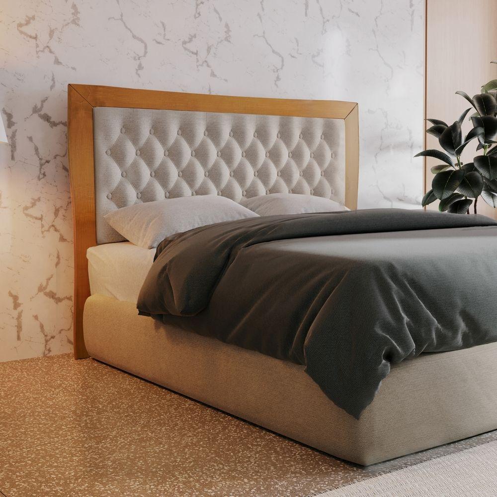 Cabeceira Queen 160cm Império Amêndoa Mel Josandro Amêndoa Mel - 1
