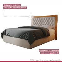 Cabeceira Queen 160cm Império Amêndoa Mel Josandro Amêndoa Mel - 6